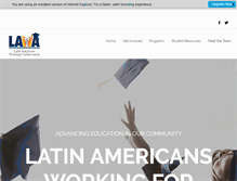 Tablet Screenshot of lawanc.org